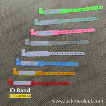 ID Band With Name Card